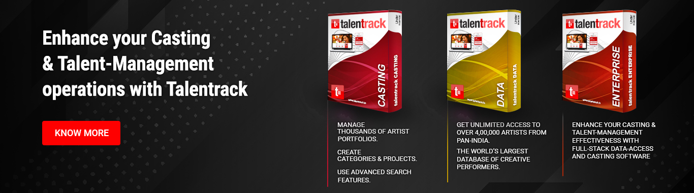 Enhance your Casting & Talent-Management operations with Talentrack, KNOW MORE